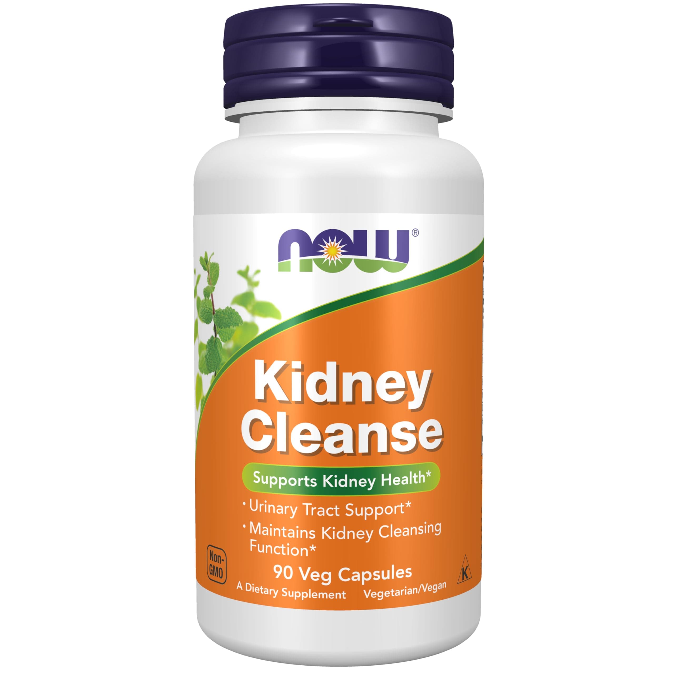 NOW Supplements, Kidney Cleanse with Uva Ursi, Parsley Seed, Fennel, and Horsetail, 90 Veg Capsules
