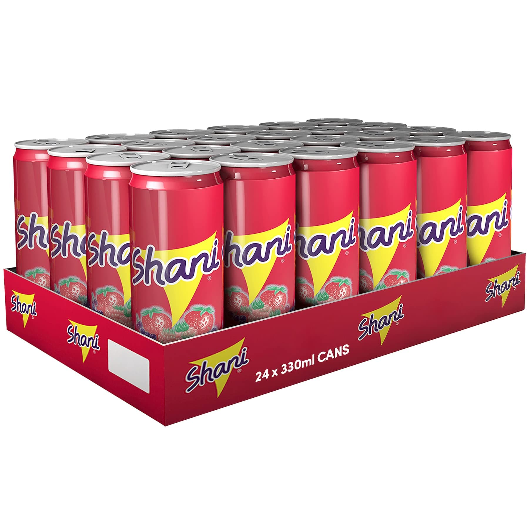 Shani Carbonated Soft Drink, Cans, 24 x 330 ml