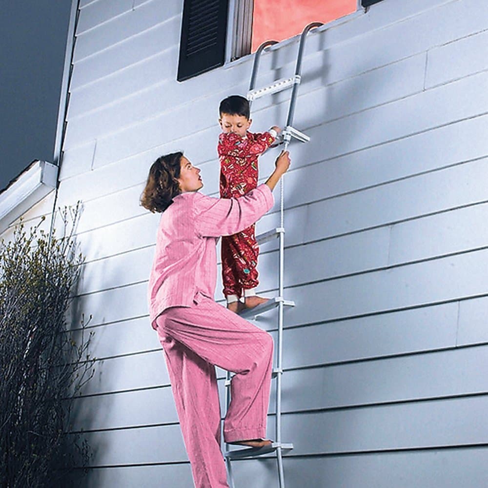 Dial Safety Ladder 2-Story Fire Escape Fire Ladder