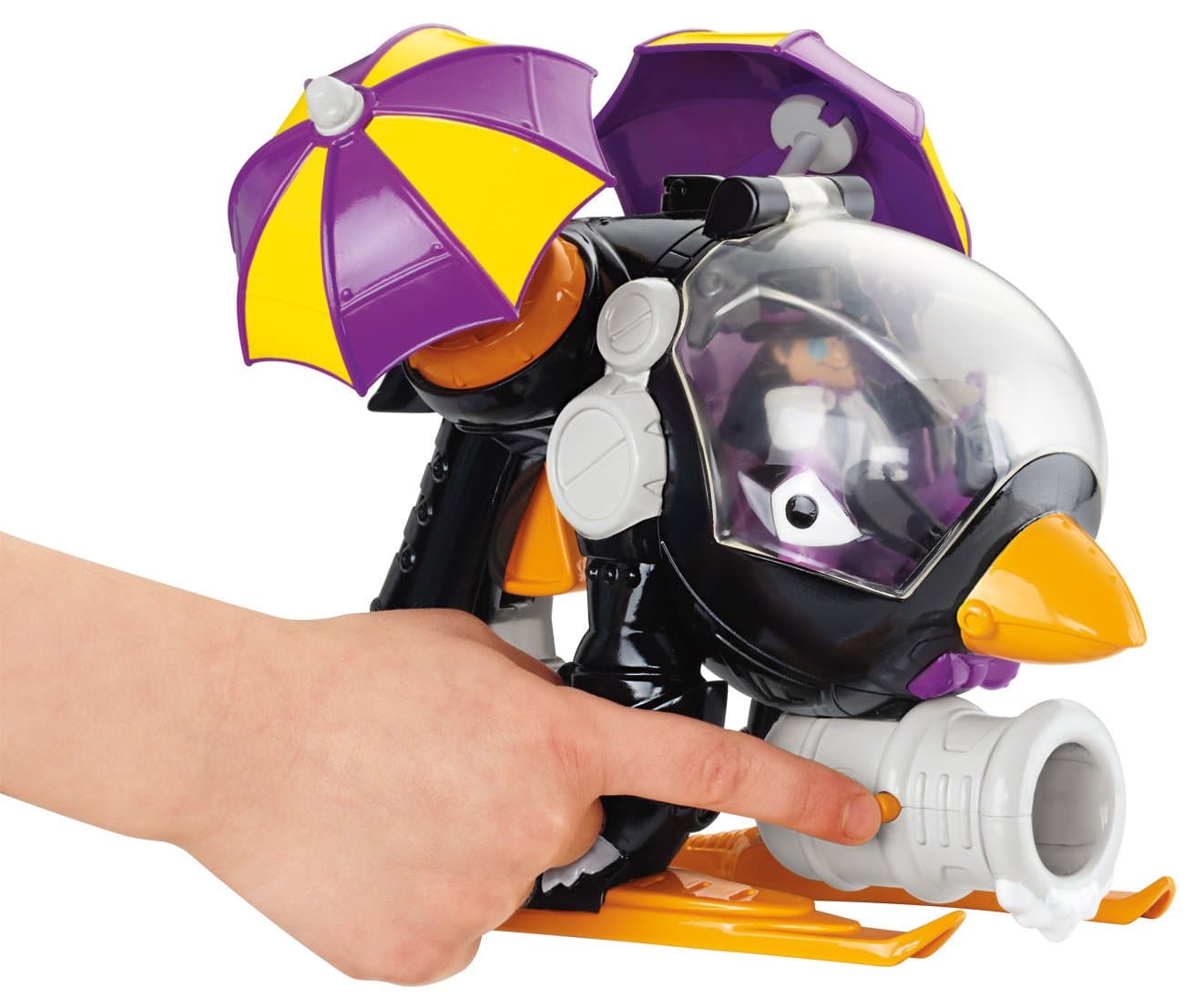 Fisher-Price Imaginext DC Super Friends Penguin Copter and Batman Figure by Fisher-Price