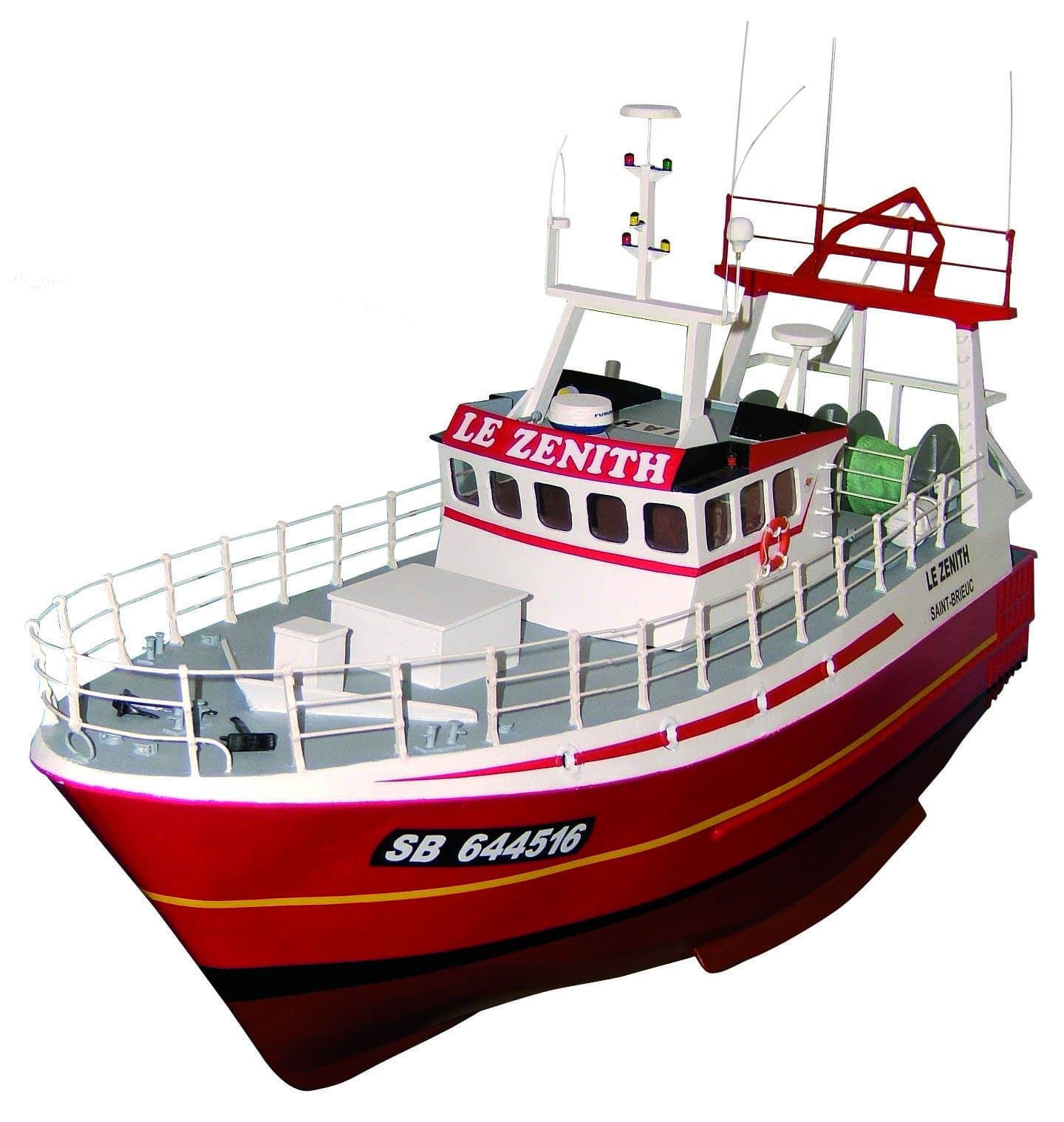 Soclaine ZN1700 Model Ship - Le Zénith Modern Trawler - Scale 1:25