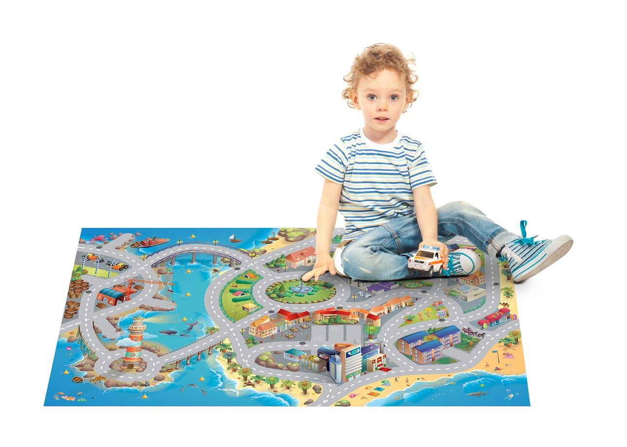 Playmat Collection Connect "Sea Carpet, Multi-Colour, 100 x 150 cm