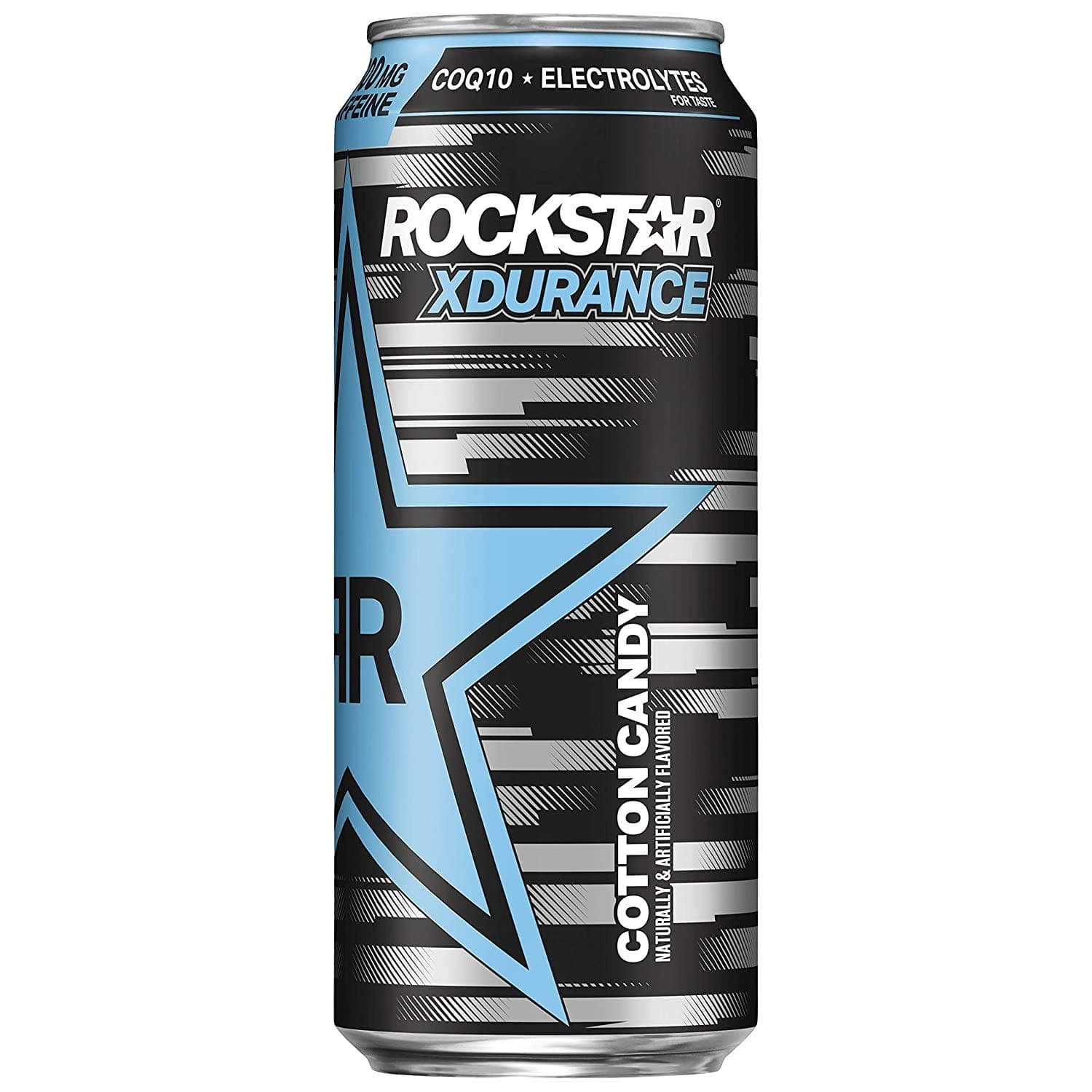 Rockstar XDurance Energy Drinks - 6, 16ounce Cans (Cotton Candy)