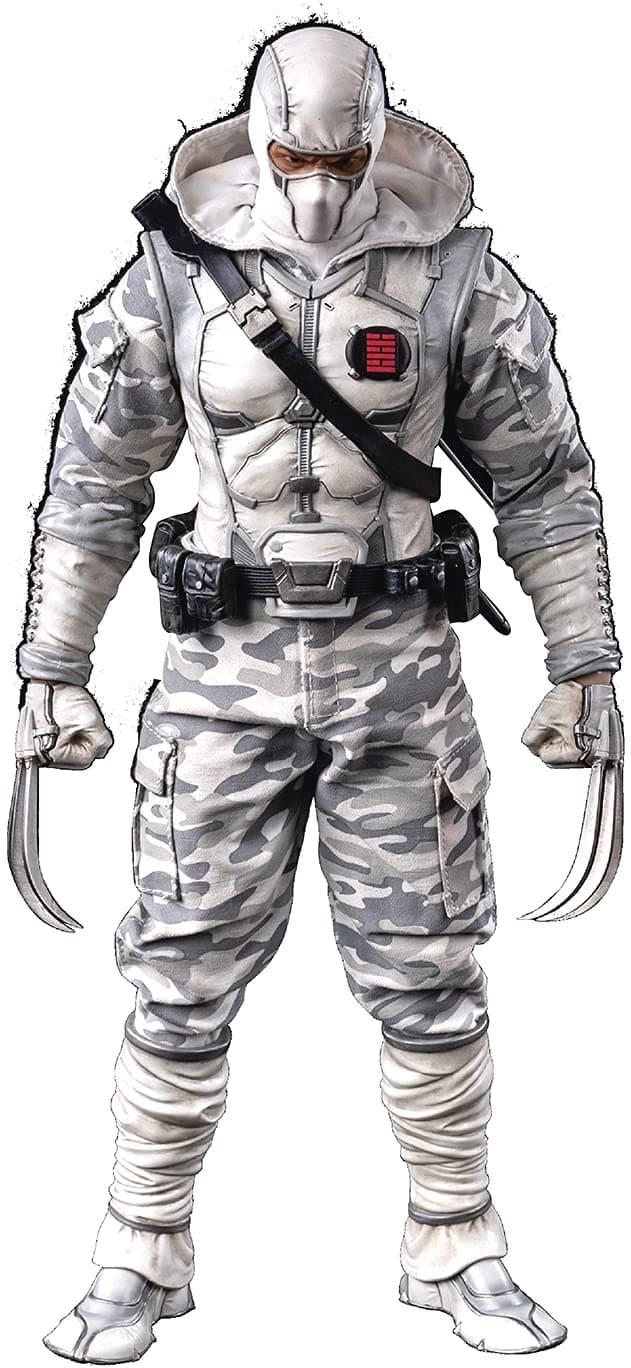 G.I. Joe: Camo Storm Shadow 1:6 Scale FigZero Collectible Figure, Multicolor