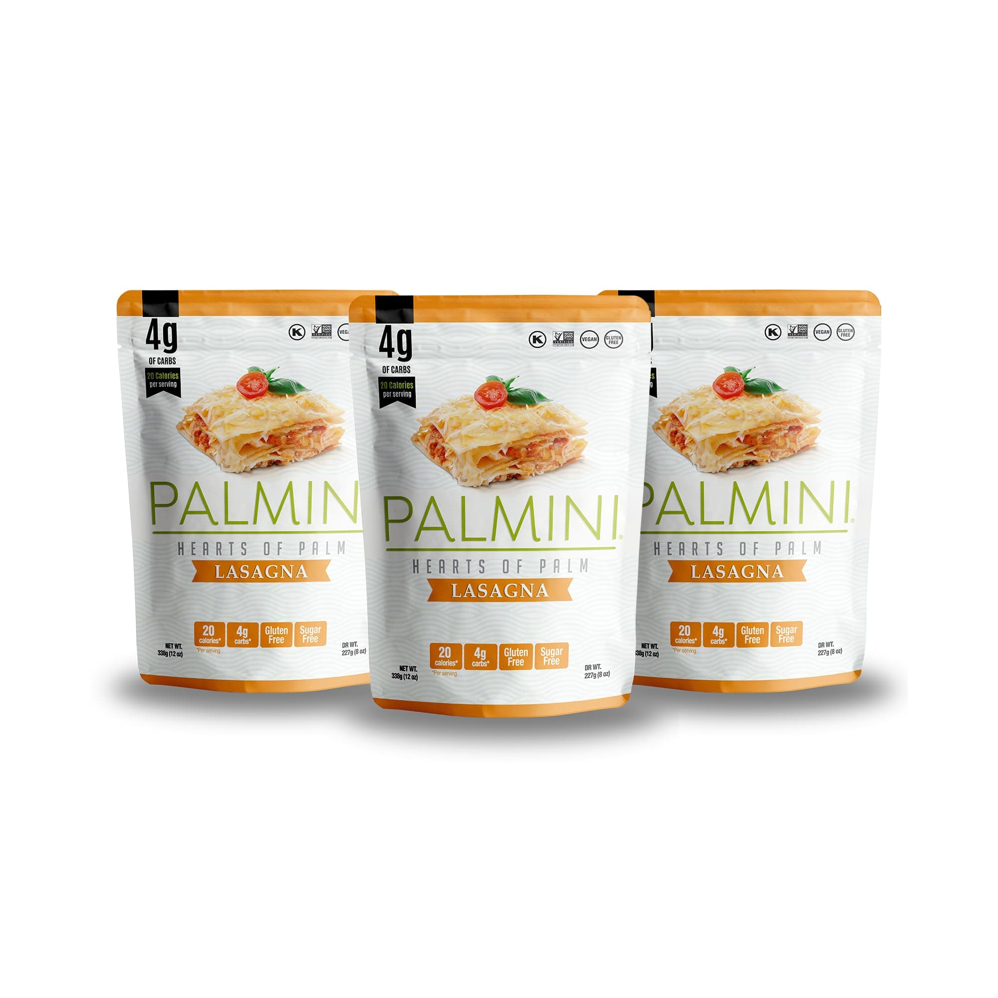 PALMINI O.A. FOODS Gluten-Free Lasagna, 3 x 400 gm