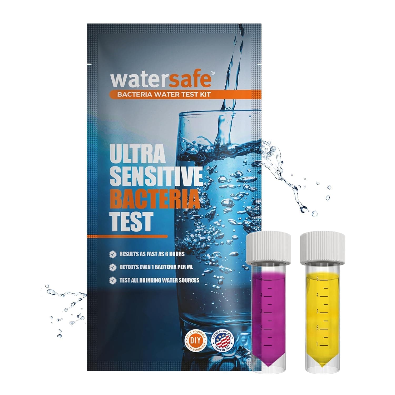 Watersafe Bacteria Water Test Kit (Parameters: Coliform Bacteria)