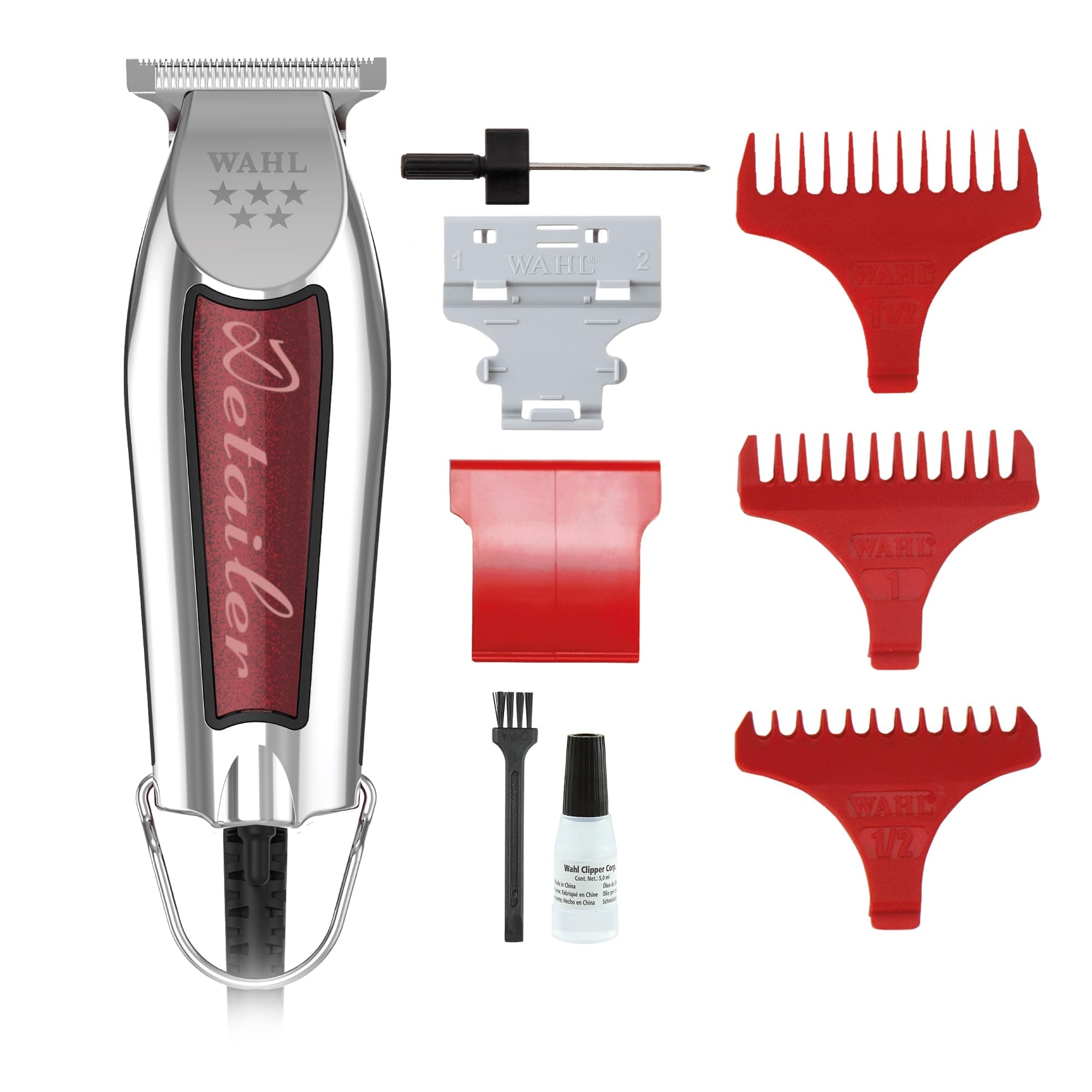 Wahl Detailer AC Mains Trimmer With Extra Wide Blade