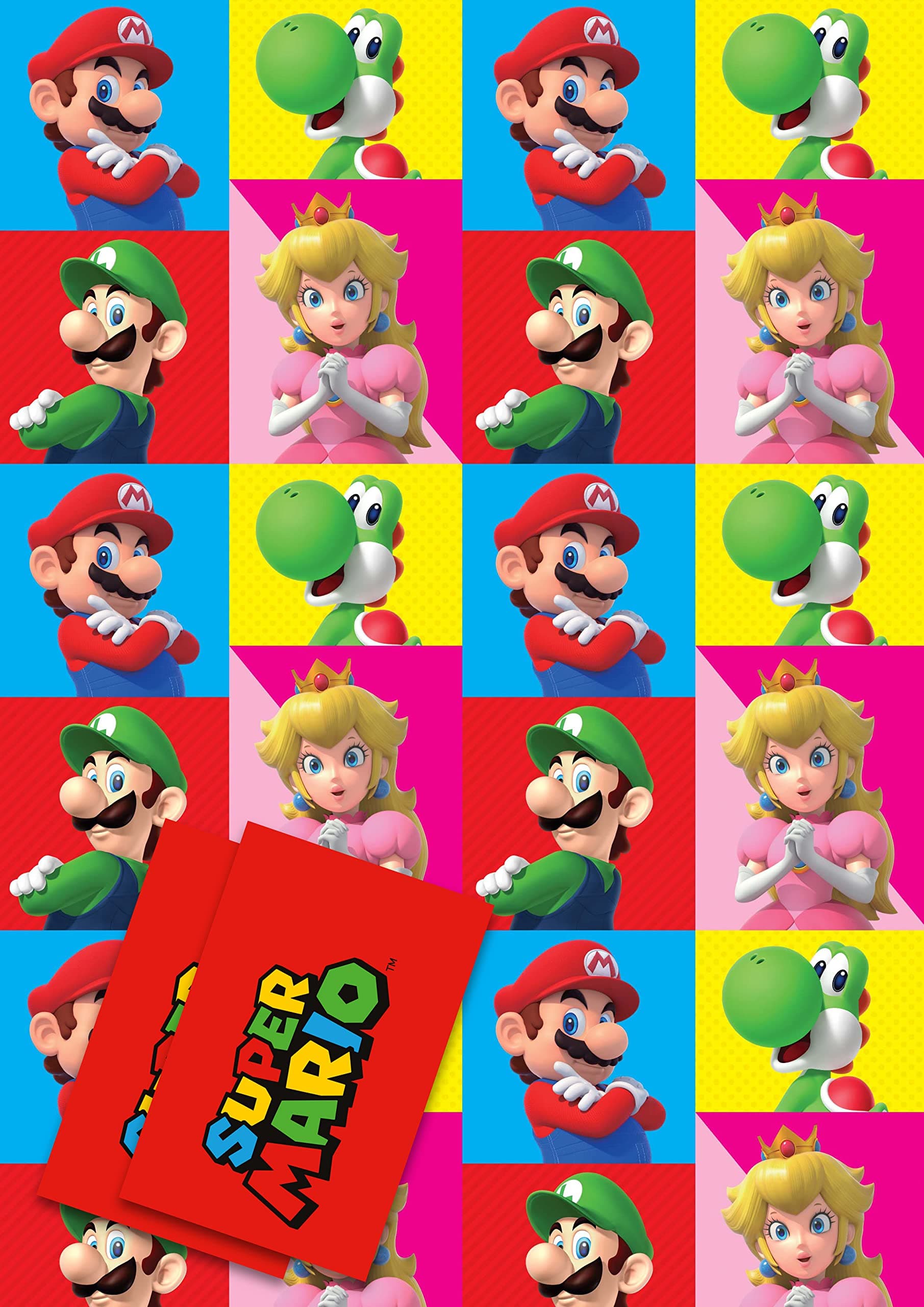 Super Mario Gift Wrap