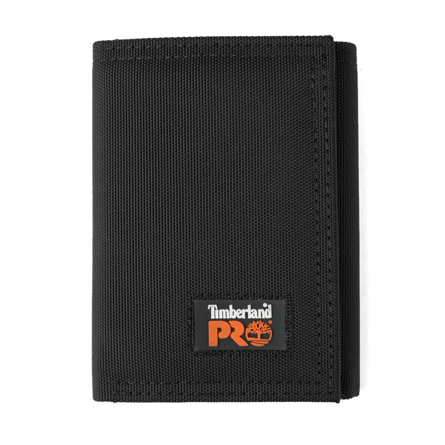 Timberland PRO Men's Cordura Nylon RFID Trifold Wallet with ID Window, US Size: One Size, Color: Black