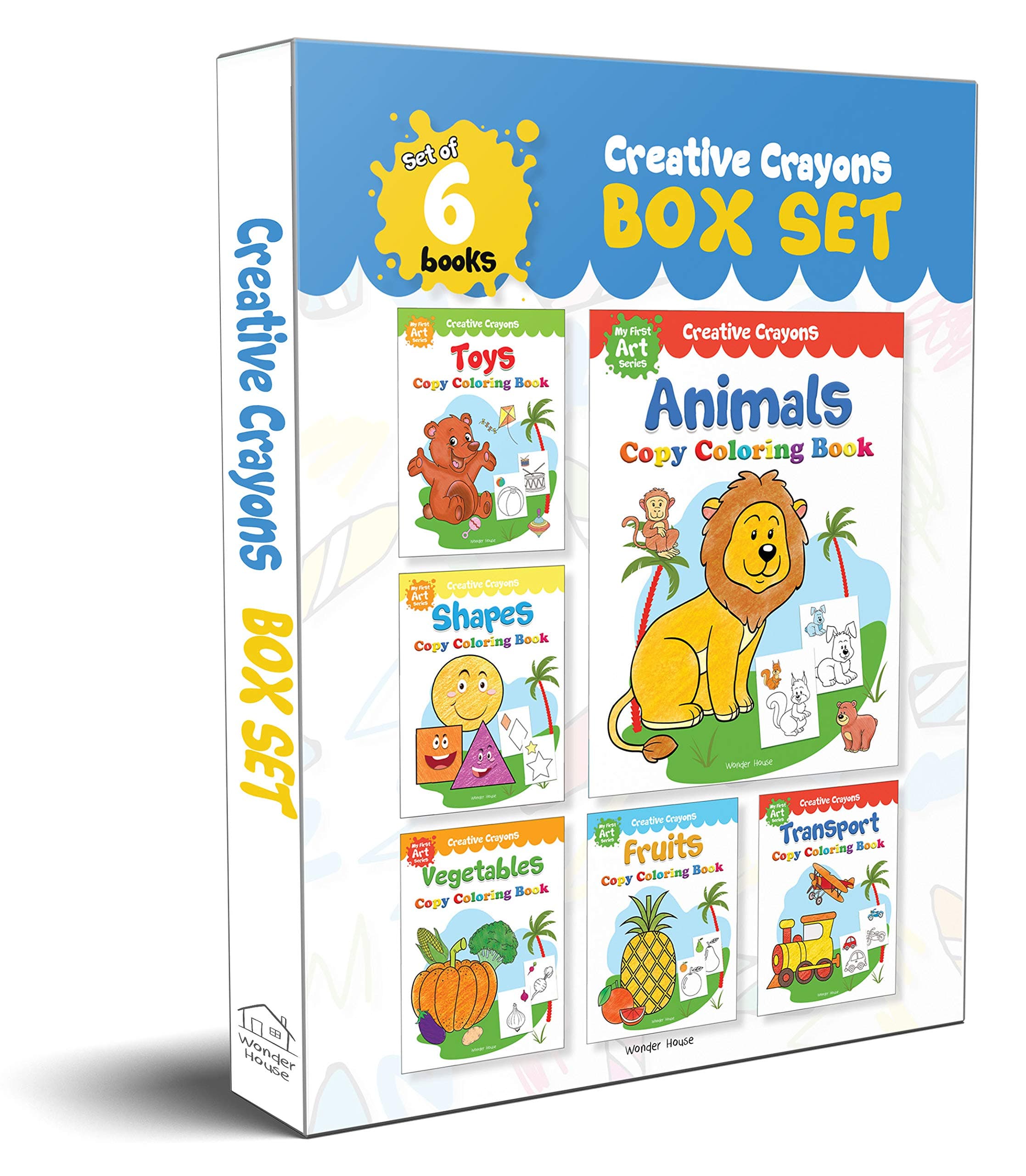 Colouring Super Books (Creative Crayons)