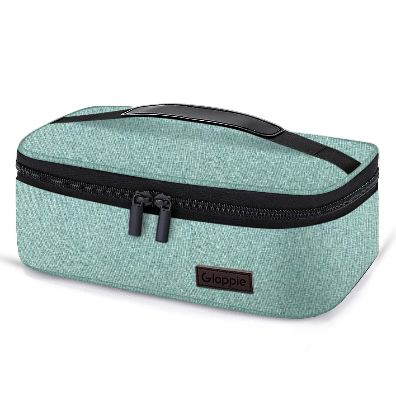 Gloppie Small Lunch Bag for Women Girls Insulated Lunch Box Mini Lunchbox Thermal Lunch Boxes Adult Lunch Pail Petty Food Containers Portable Cooler Bags Reusable Snack Bag, Green