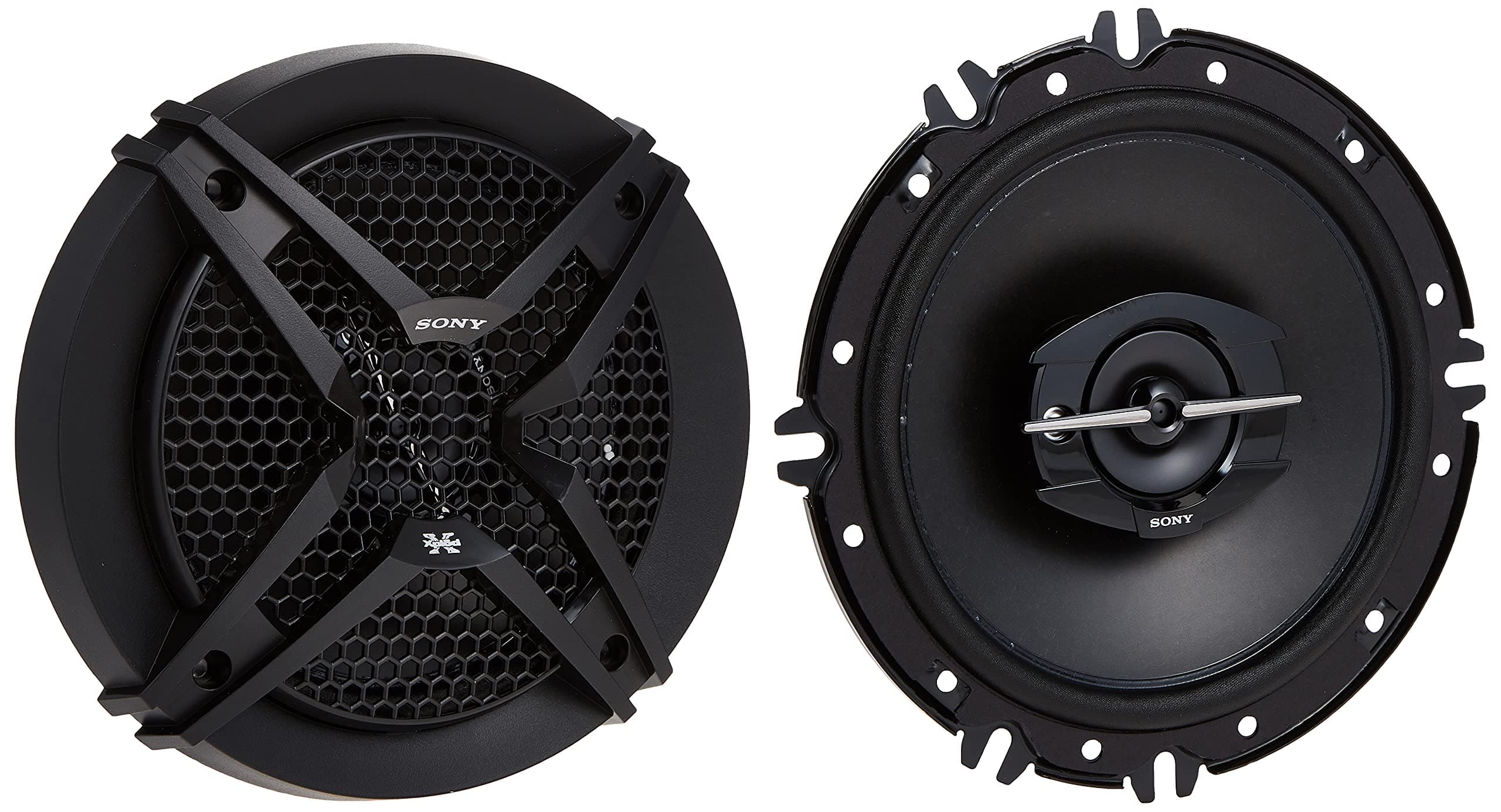 XS-GTF1639 6.5" 3-Way 270 Watts Peak Power Car Audio Speakers (Pair)