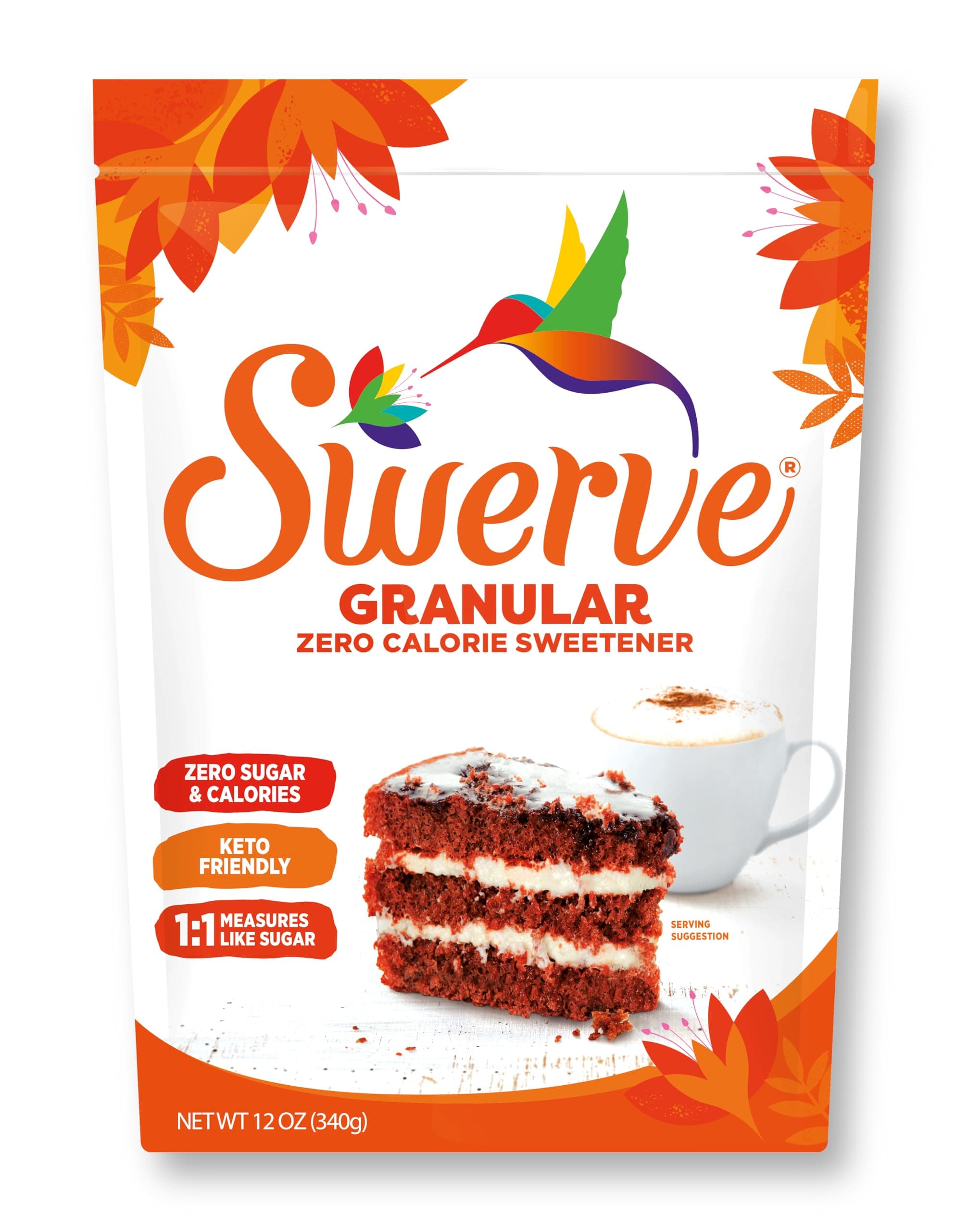Swerve Sweetener, Granular, 12 oz