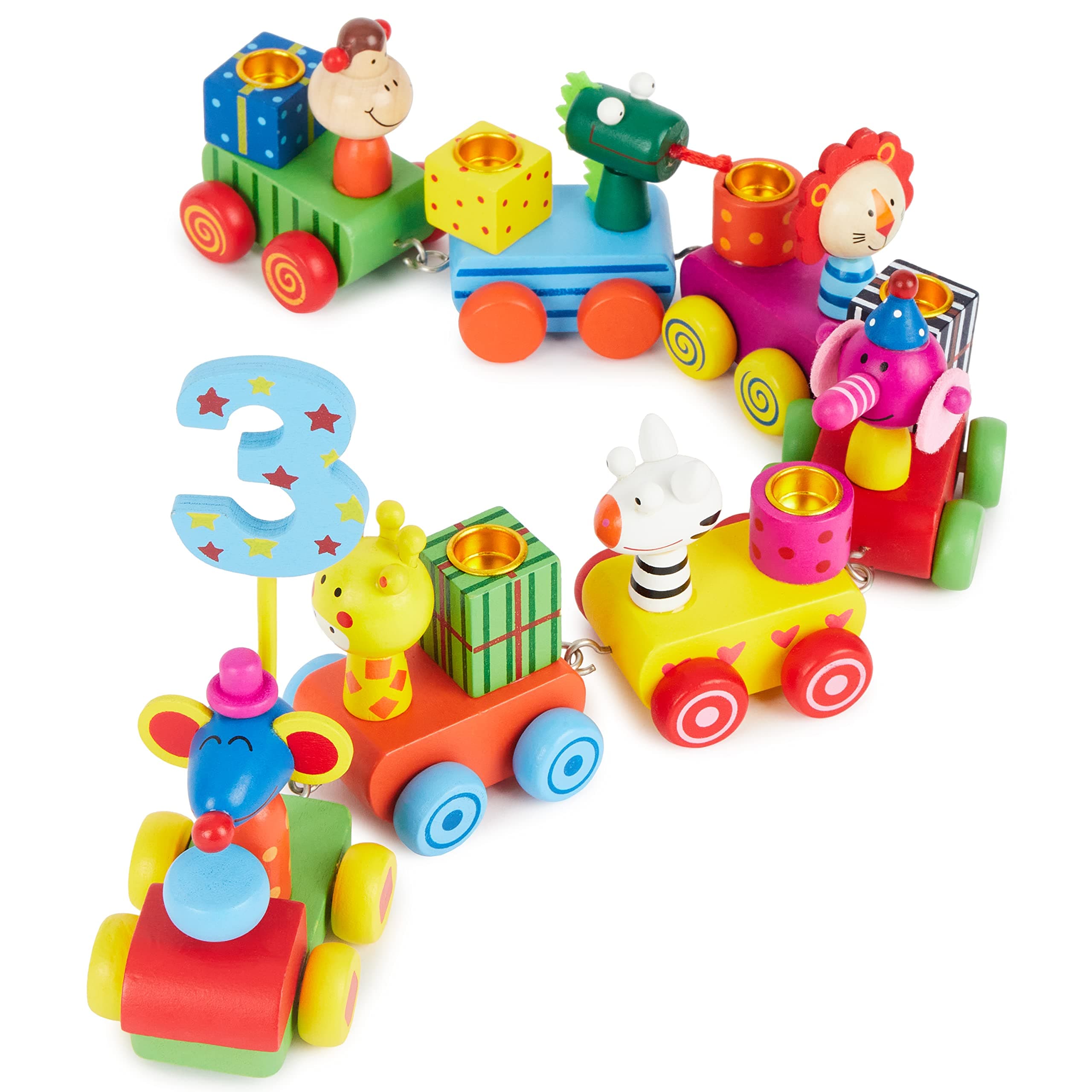 BIECO | toy train | wooden train | number 1 candle | number 2 candle | number 3 candle | number 4 candle | number 5 candle | train tables for kids | 10 birthday candle | 1 birthday candle