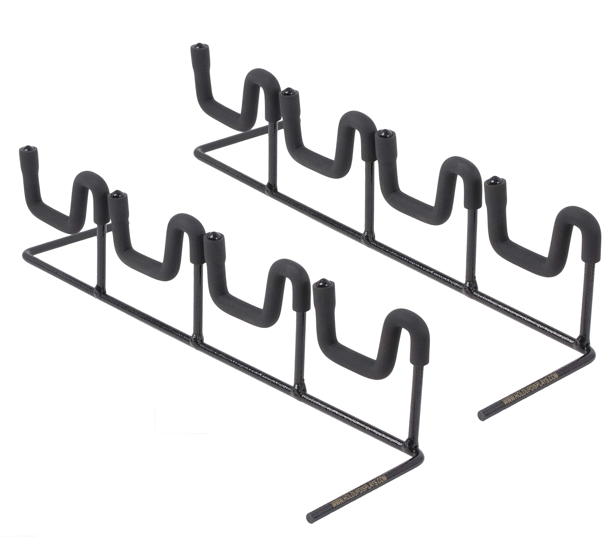 Hold Up Displays USA Made 4 Pistol Holder Handgun Pistol Revolver Hanger Gun Rack
