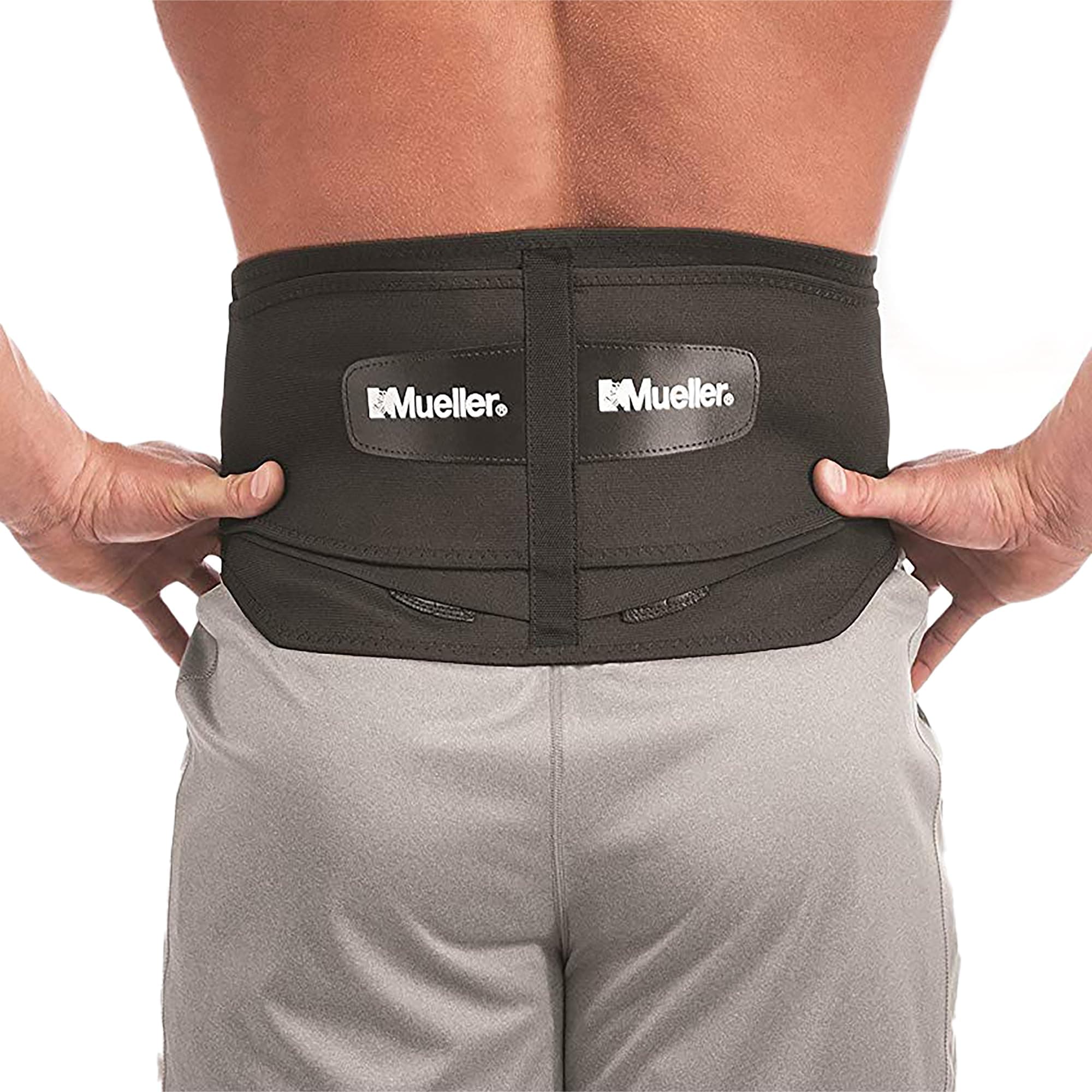 Sports Medicine Lumbar Back Brace with Removable Pad, Ideal for Upper and Lower Back Pain, Relief & Support for Men and Women, Strains, Sciatica, Scoliosis