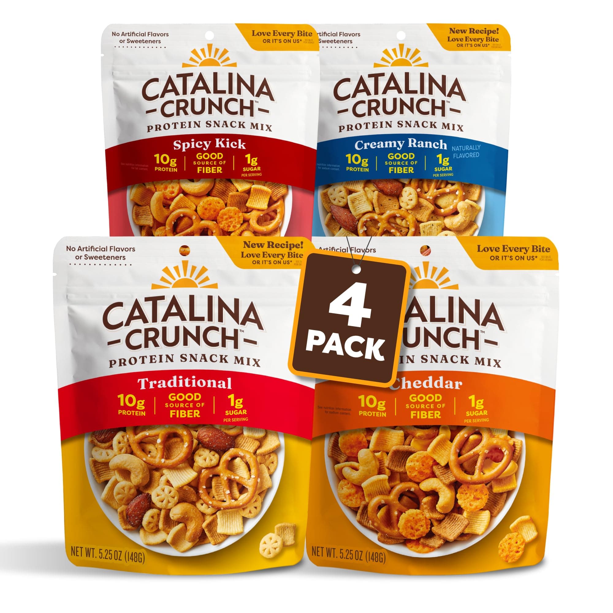 Mix High Fiber Protein Snack Mix Variety Pack,Low Carb, Protein Snacks, Keto Friendly