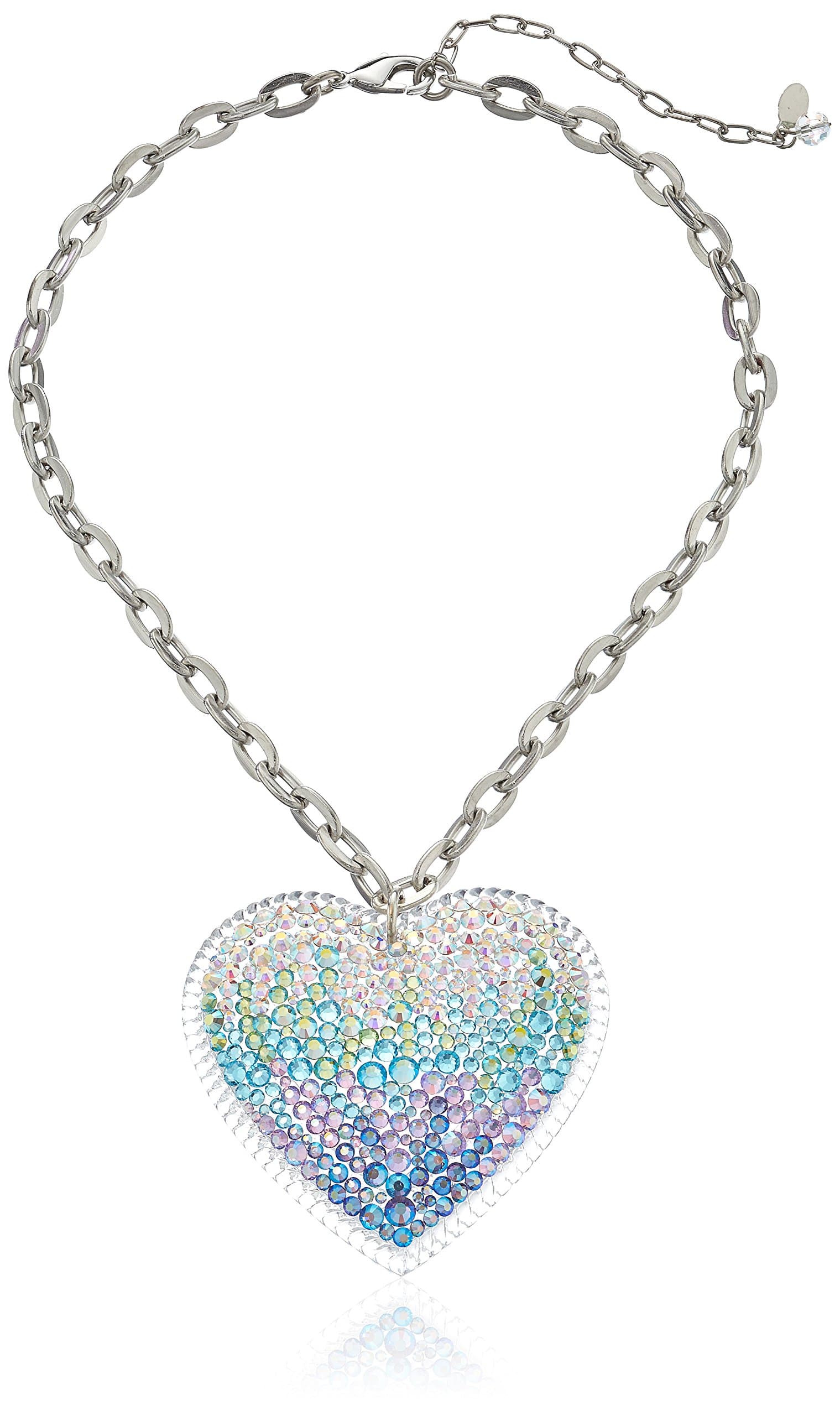 Tarina Tarantino "Aurora" Capella Crystal Pave Pendant Necklace,18"