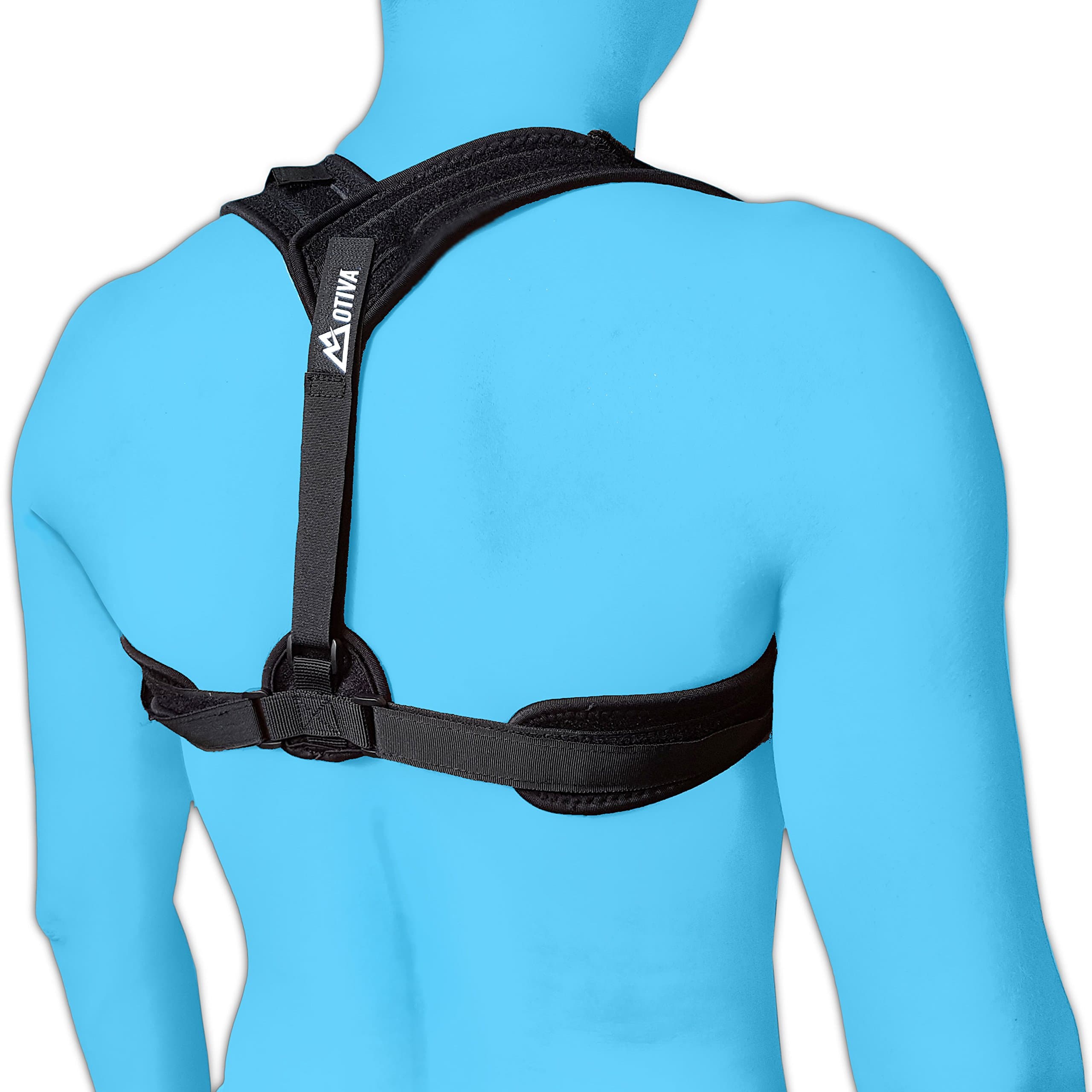 Posture Corrector for Men & Women. The 10 inches Longer Strap. Improving Posture & Preventing Slouching. Adjustable & Comfortable Figure 8 Clavicle Brace
