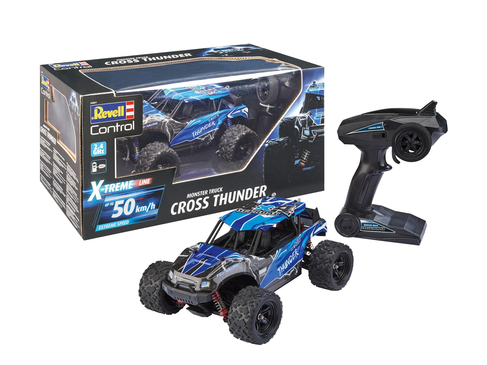 Revell Control 24831 RC X-TREME Monster Truck Cross Thunder