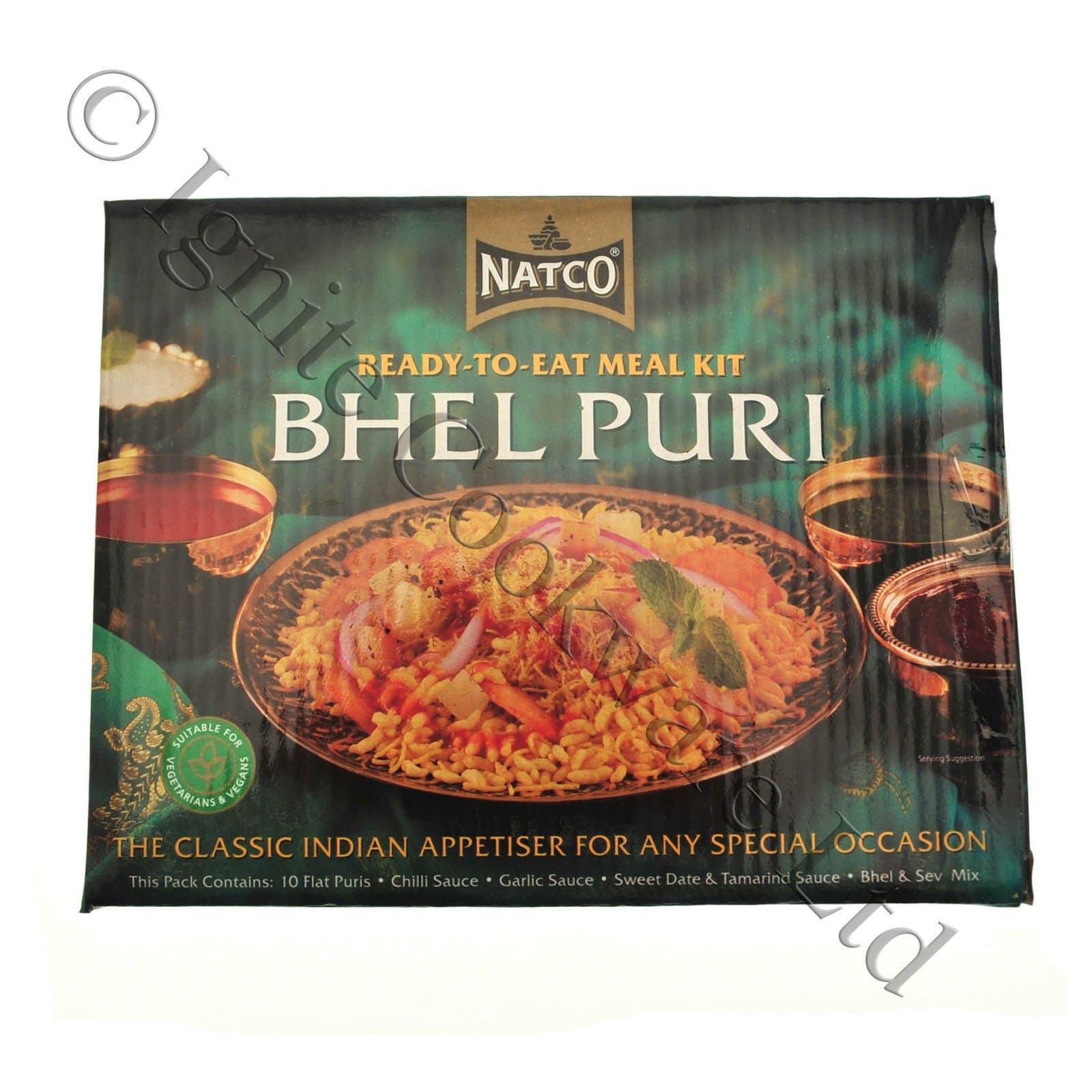 Natco Ready to Eat Meal Kit Bhel Puri, 500g