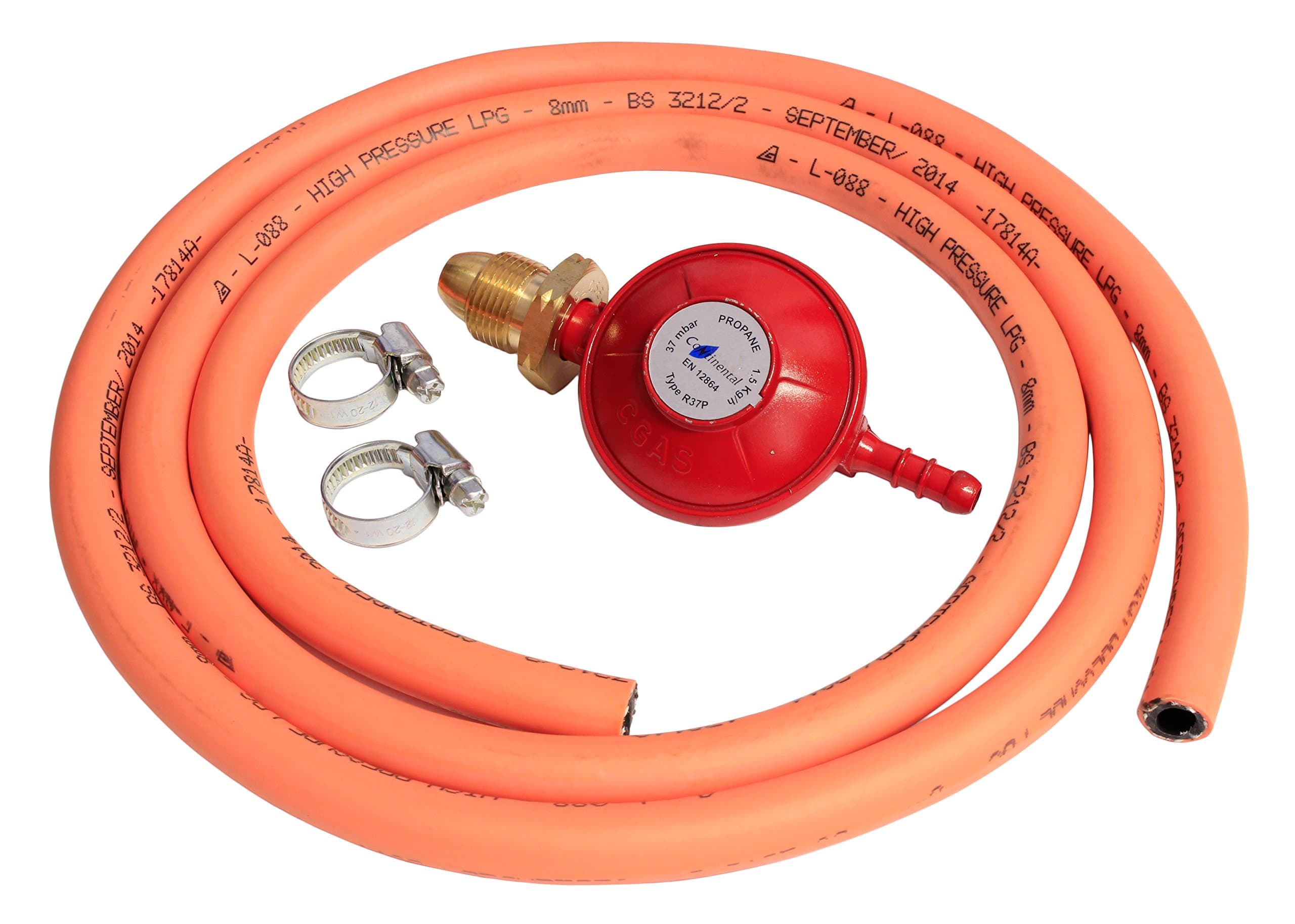 Boiling Ring Hose Kit Includes Standard Propane Regulator