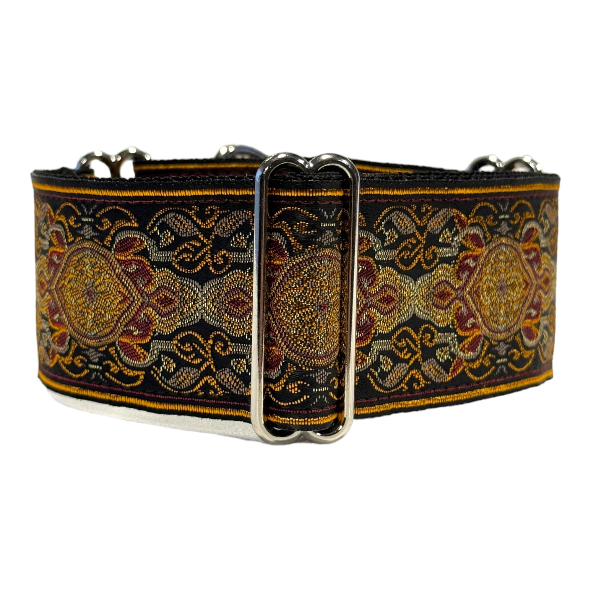 Martingale Dog Collar for Greyhound Saluki Whippet and Other Breeds with Similar Neck 2" Wide (11"-14")