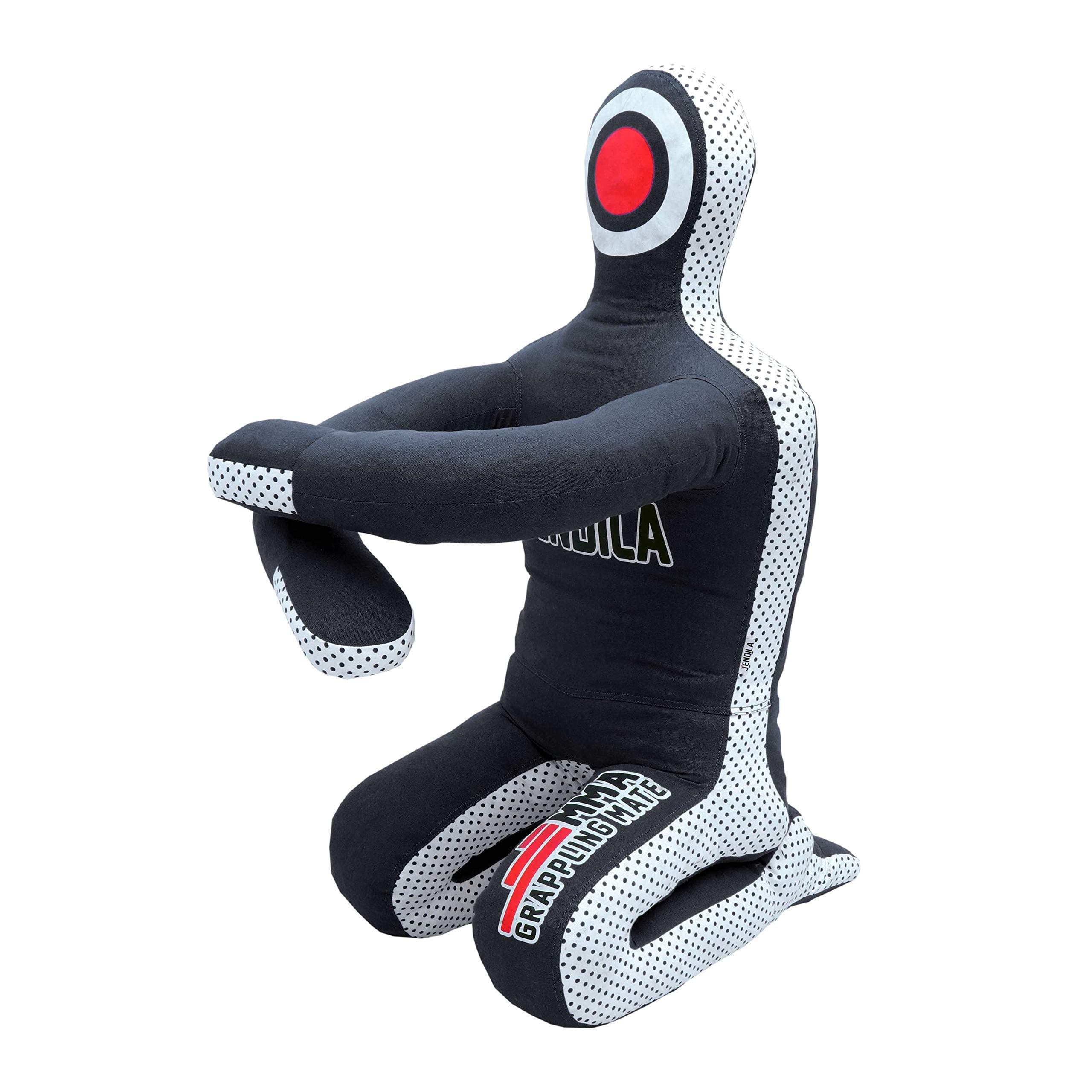 Grappling Dummy MMA Jiu Jitsu – Grappling Wrestling Dummy Durable Canvas Fabrics – MMA Dummy for Multiple Drills UNFILLED