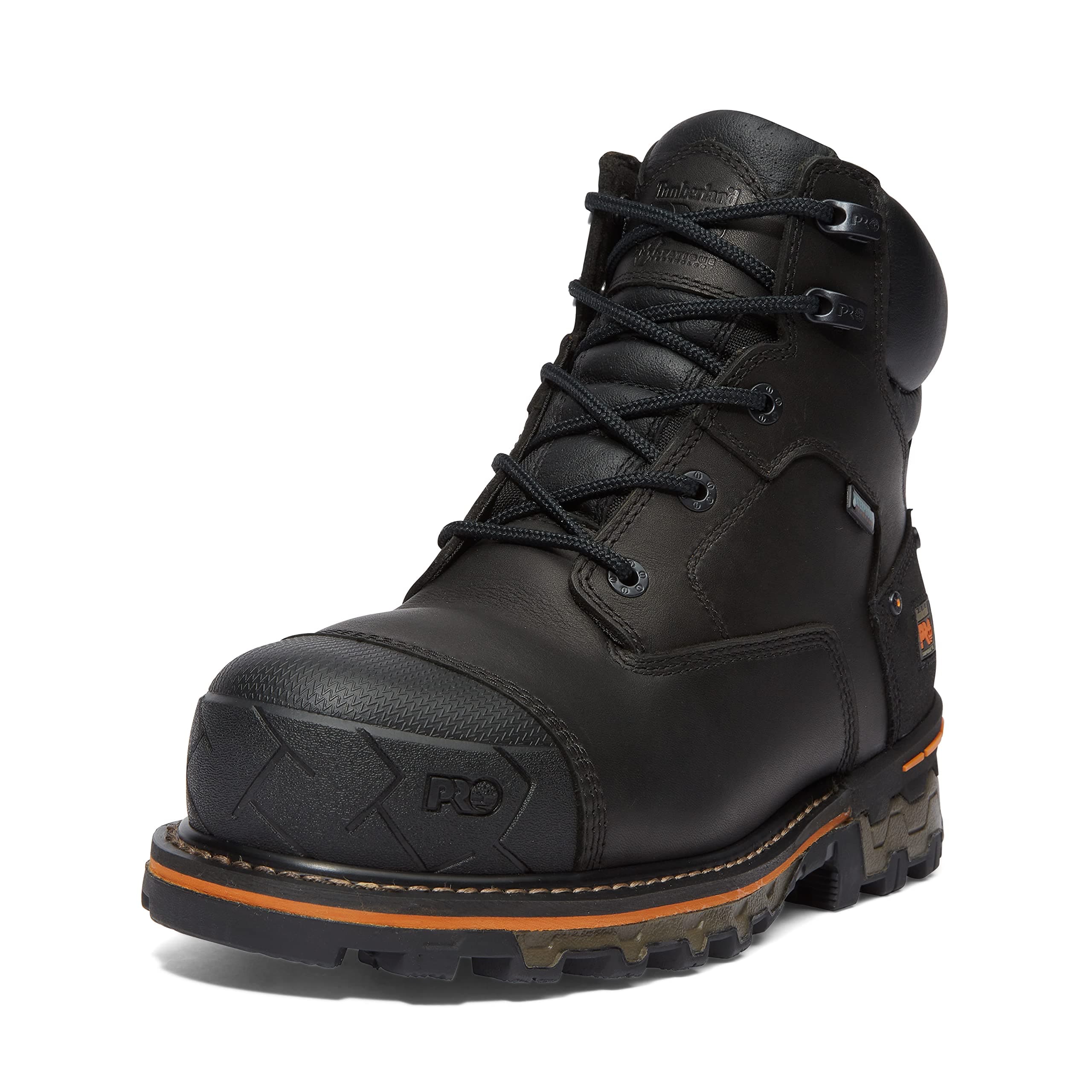 Timberland men's Boondock 6 Inch Composite Safety Toe Waterproof 6 Ct Wp