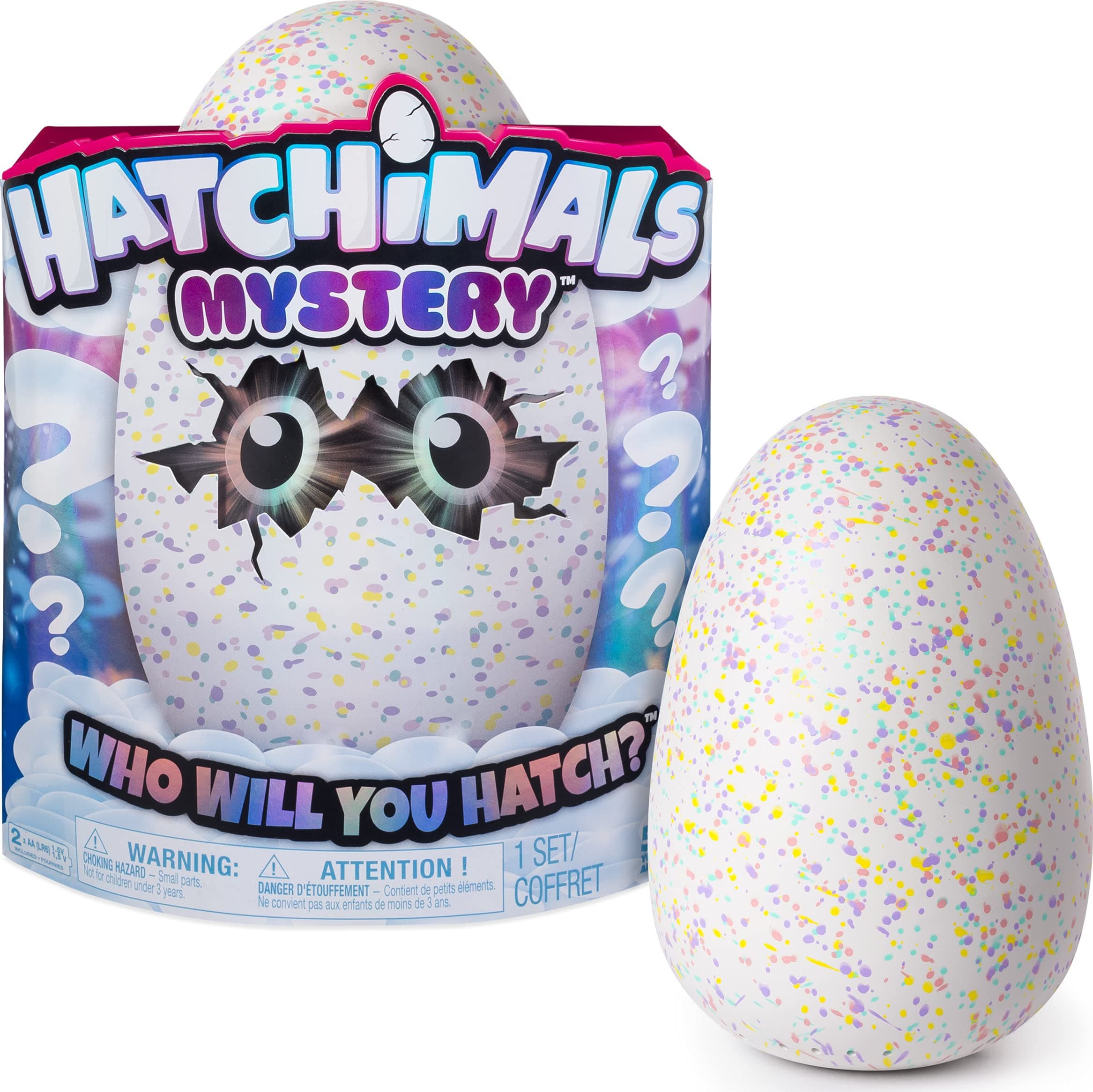 HATCHIMALS Mystery Who Will You Hatch Egg (Styles Vary)