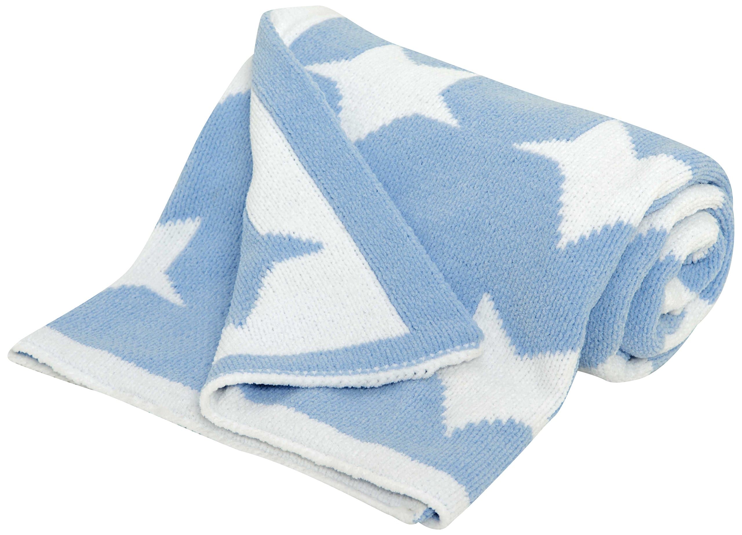 Silvercloud Chenille Blanket, Little Star