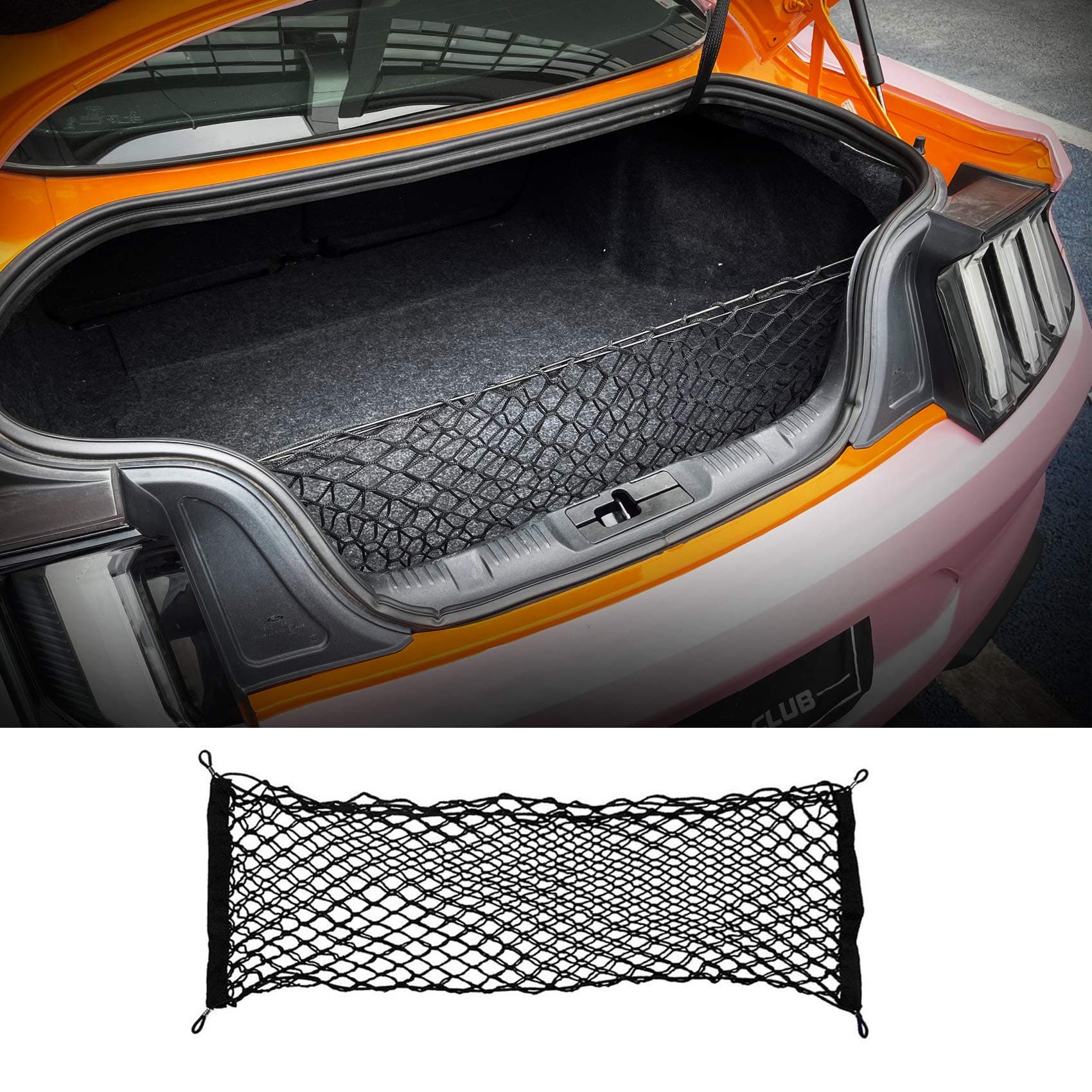 Trunk Cargo Net Accessories for Ford Mustang 2015-2024