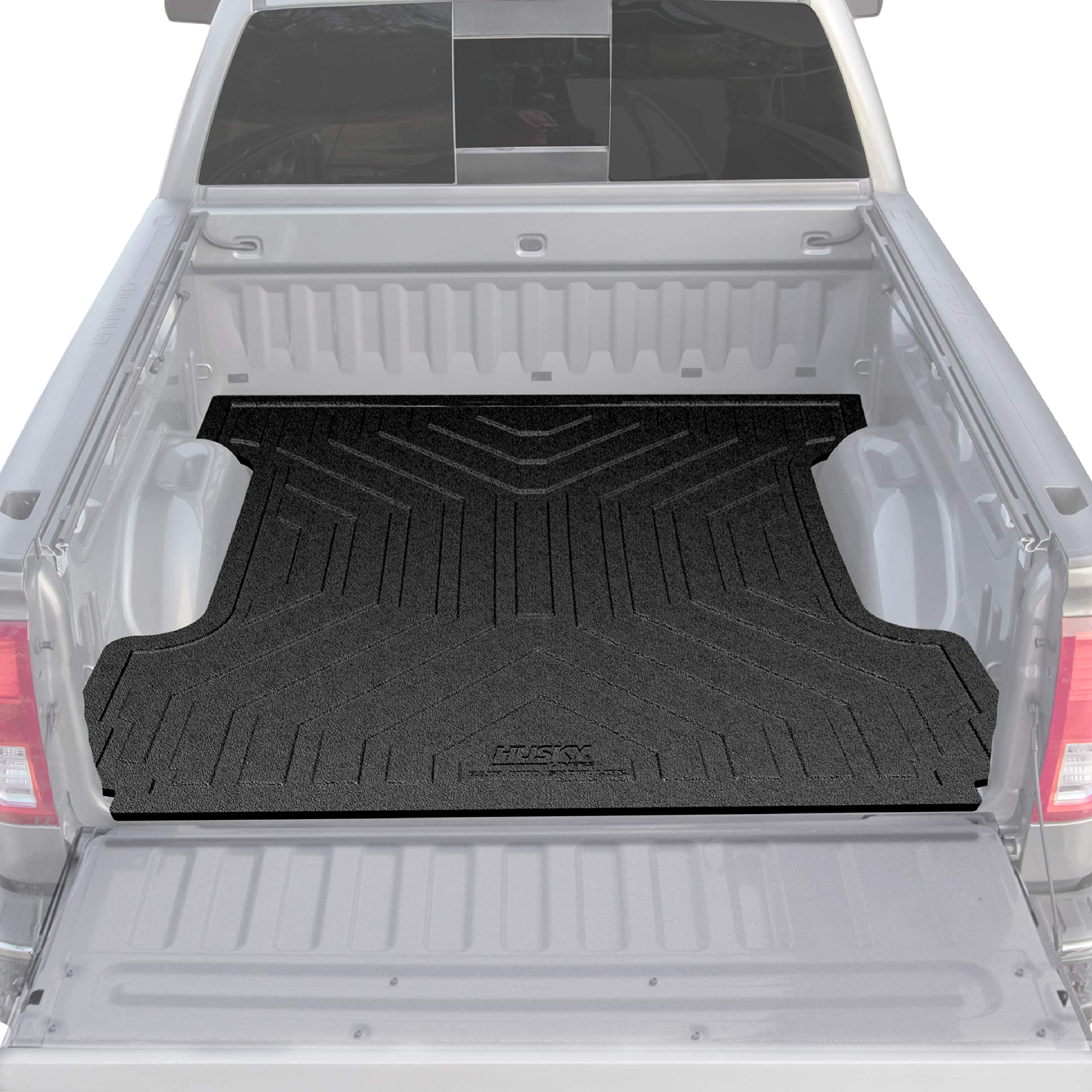 Husky Liners Custom Bed Liner | Fits 2014-2018 Chevrolet Silverado & 2014-2018 GMC Sierra 1500, 2015-2019 Silverado/Sierra 2500HD/3500HD (78.8", 6.6' Bed) | 1-pc. Black - 16007
