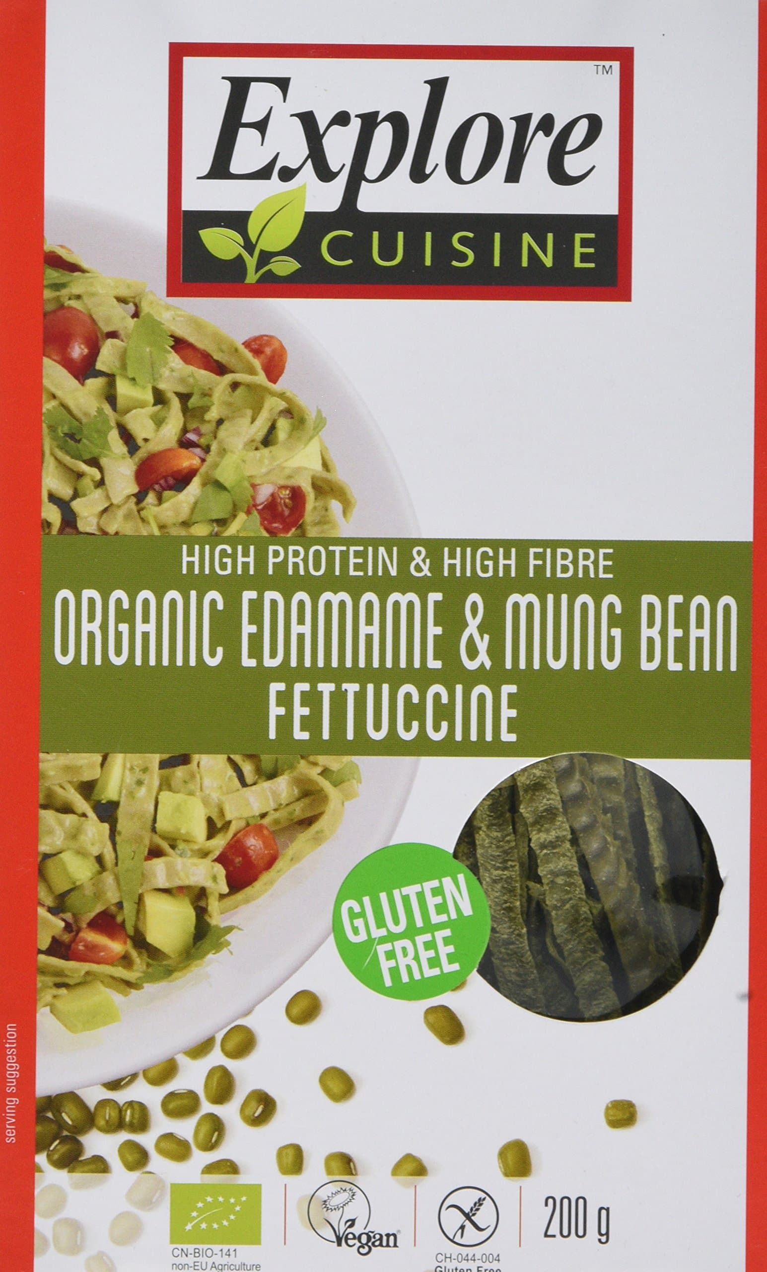 Explore Asia Edamame and Mung Bean Fettuccine, 200 g