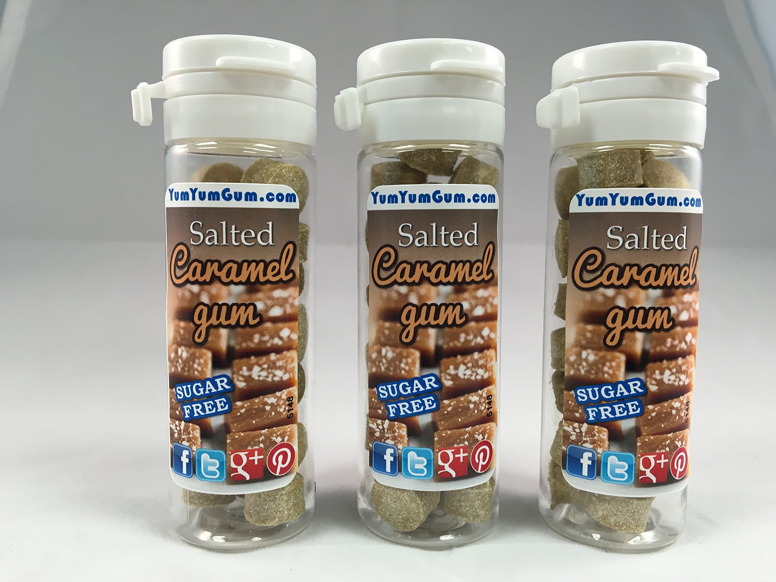 Yum Yum Gum (Salted Caramel) Three Pack