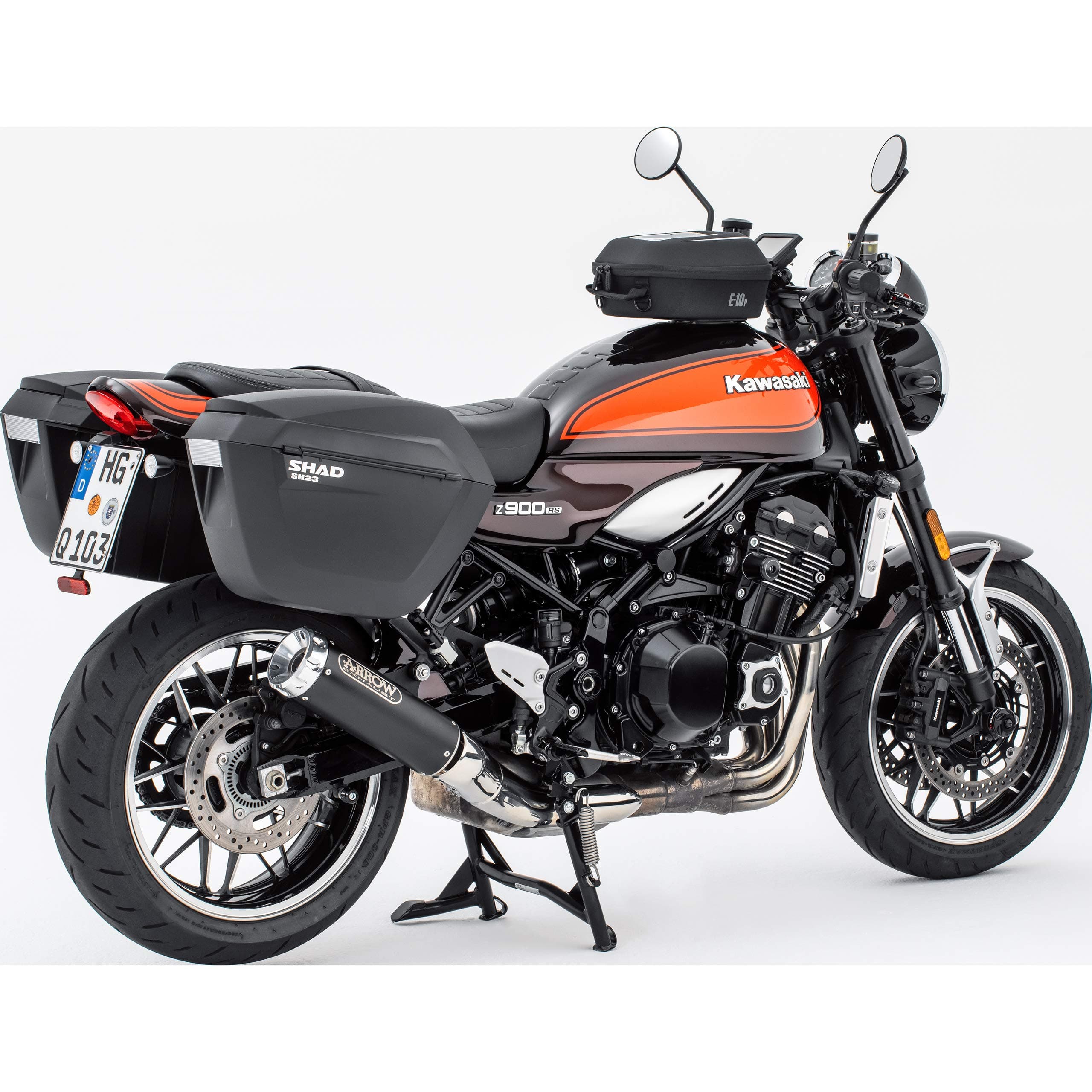 SHAD D0B23100 Side Cases SH23, Black, 0, 23l