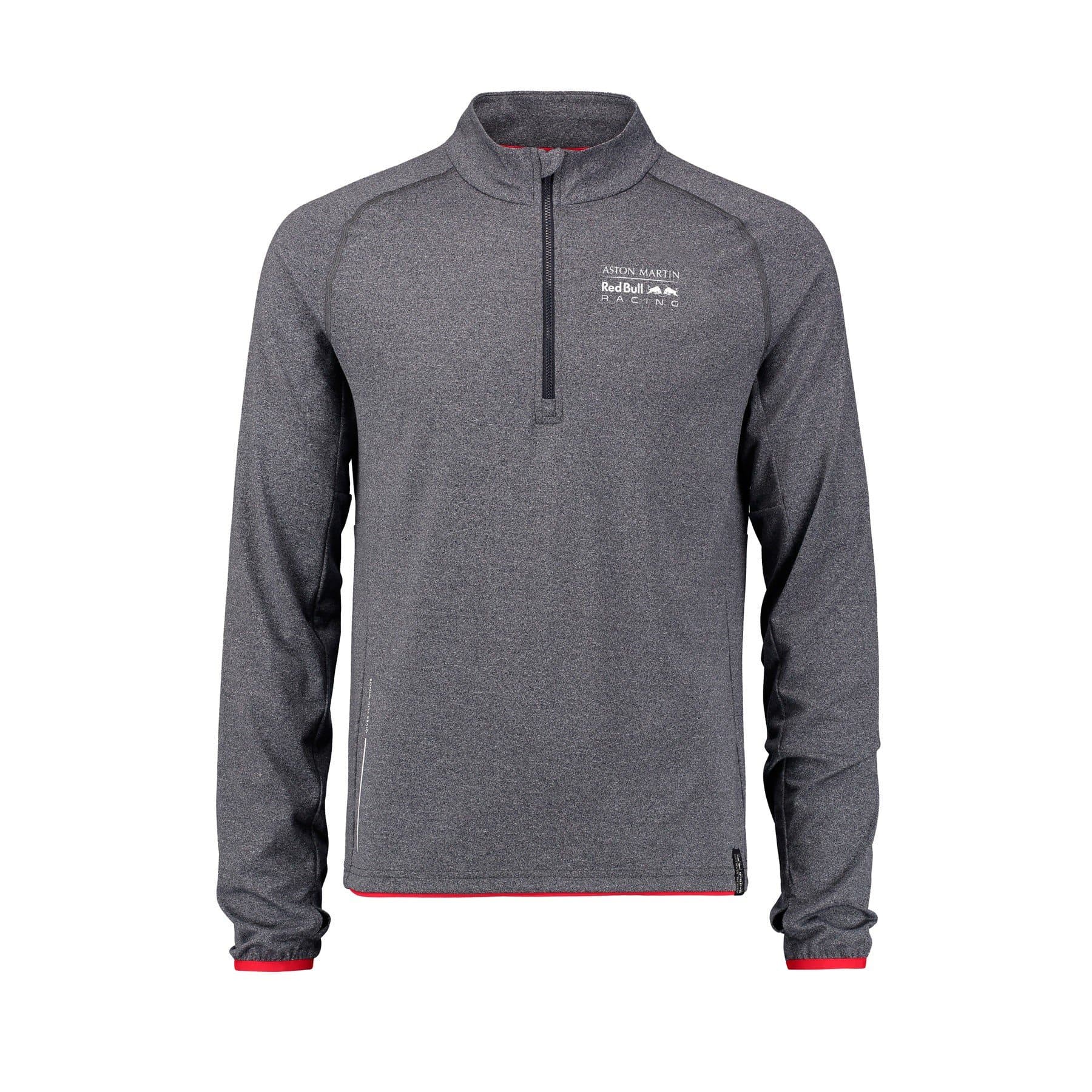 Aston Martin Red Bull Racing 2018 F1 Team Mens Long Sleeve Track Top Grey