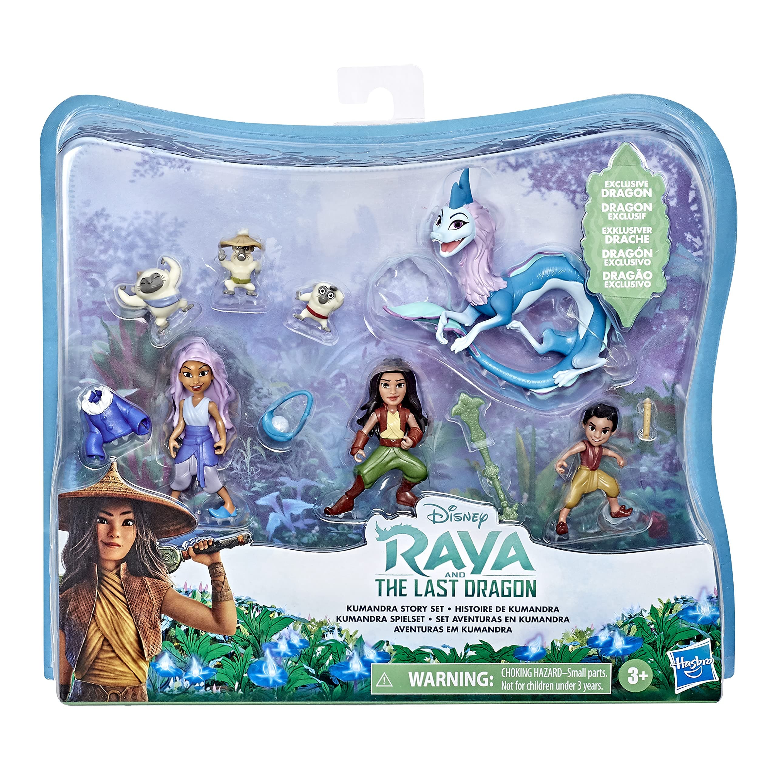 Disney'S Raya And The Last Dragon Kumandra Story Set, 7 Dolls And Doll Accessories, Raya, Sisu, Ongis, Boun, And Sisu